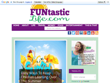 Tablet Screenshot of funtasticlife.com